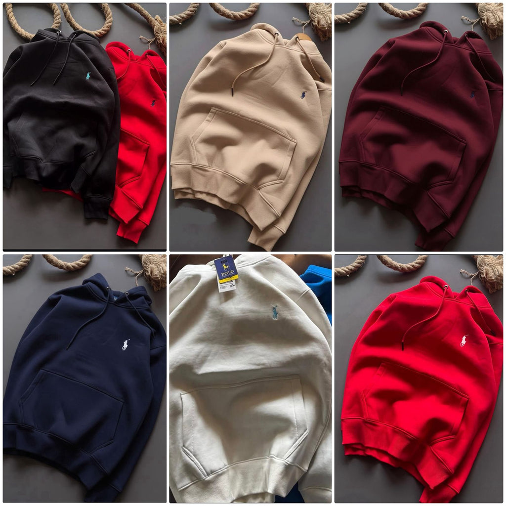 Premium 3-Thread 560+ GSM Cotton Winter Hoodie Warm and Cool