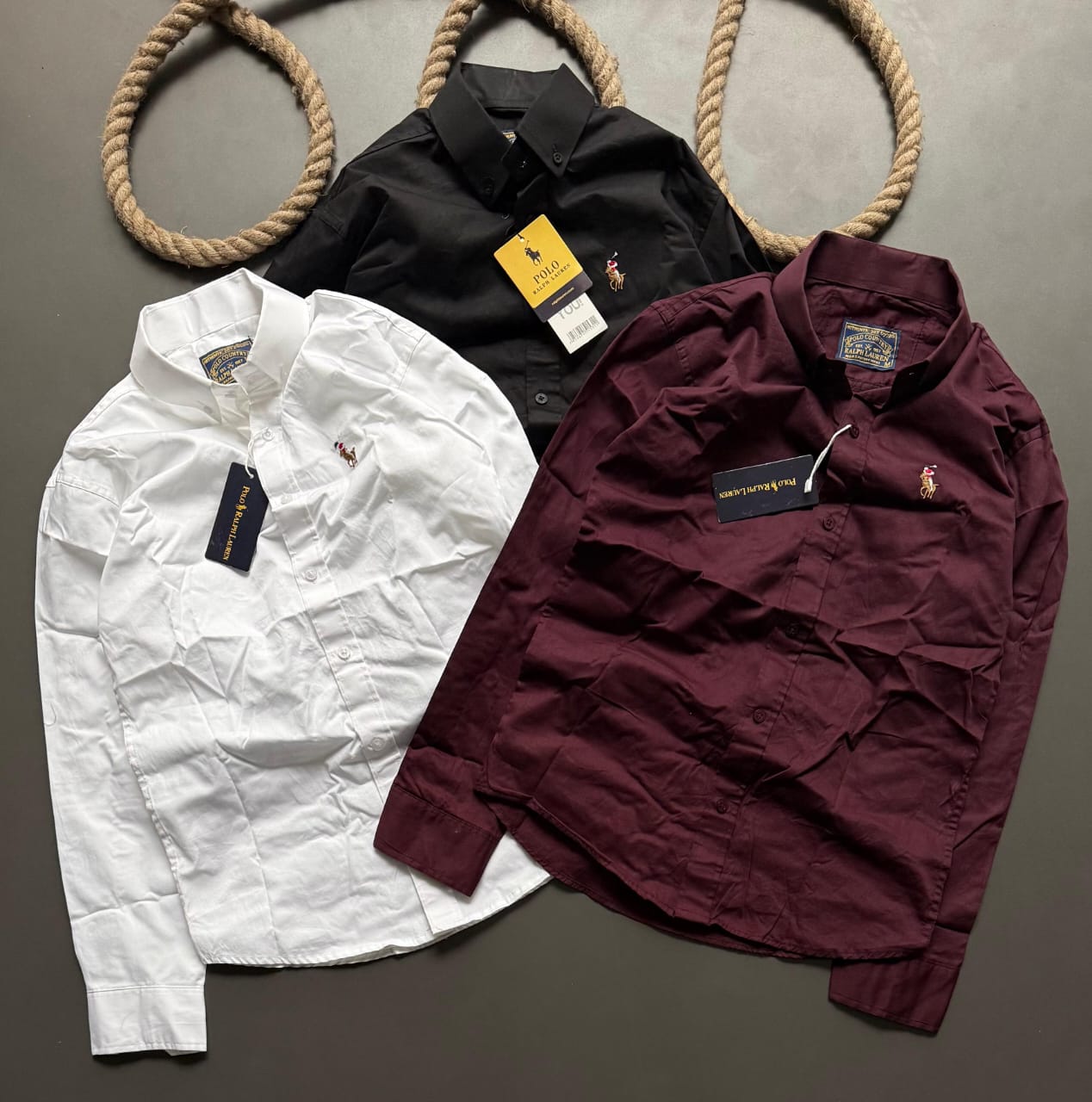 Premium Pure Cotton Full Sleeve Plain Shirt – Button Down Collar