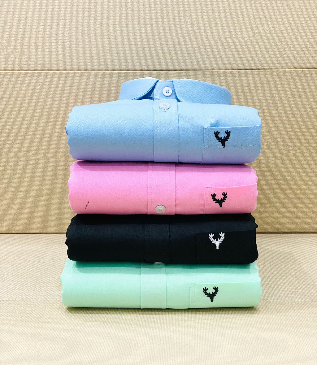 12A Premium Pure Cotton Full Sleeve Shirt – Perfect Regular Fit- Combo-4