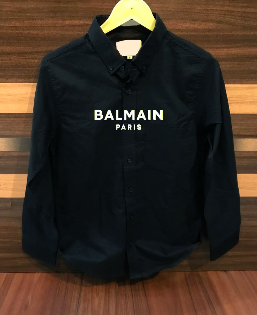 Trendy Cotton Soft Stretchable Plain Shirts with Down Buttons Long Sleeve
