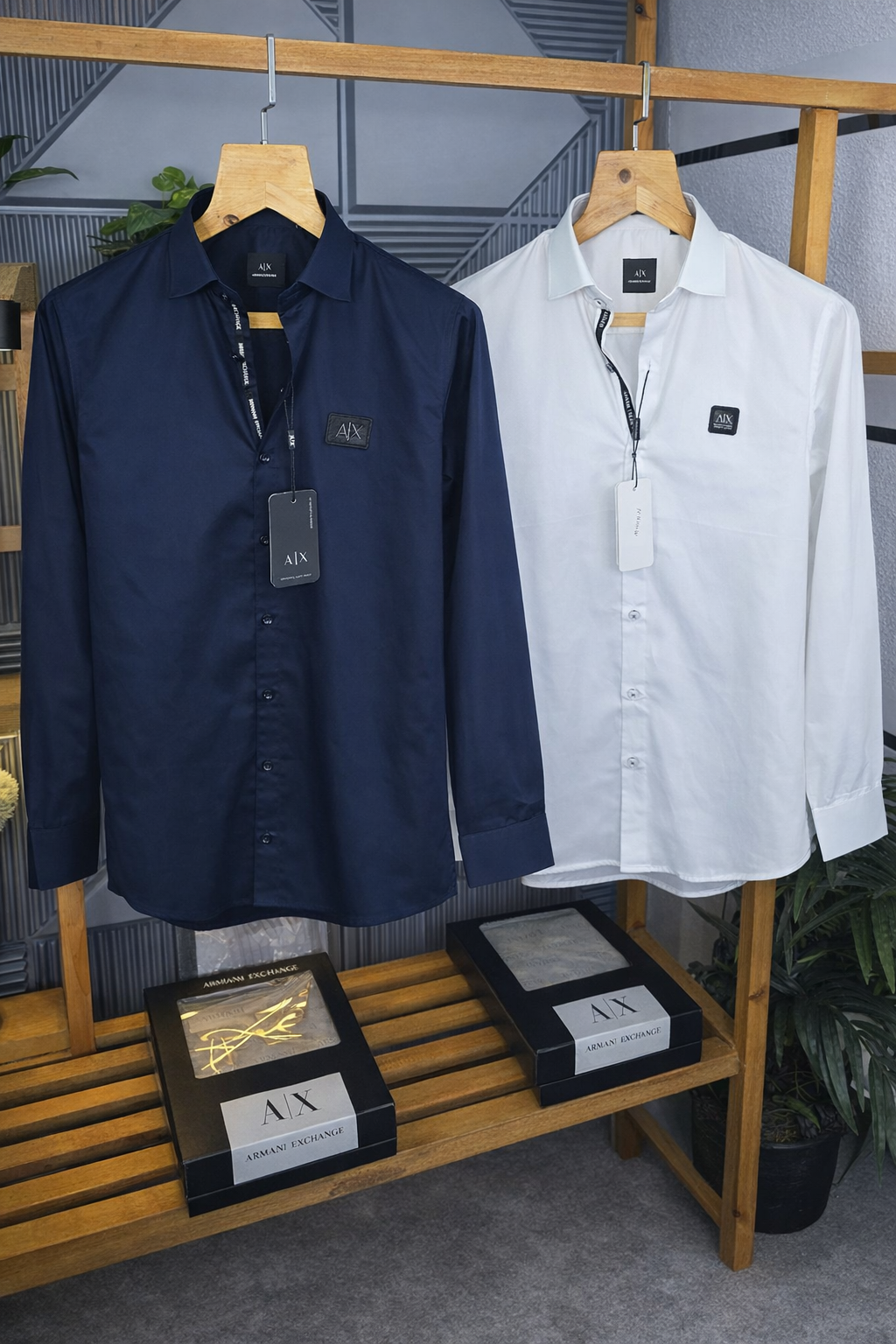 Men’s Premium Cotton Designer Shirt – Pack of 2