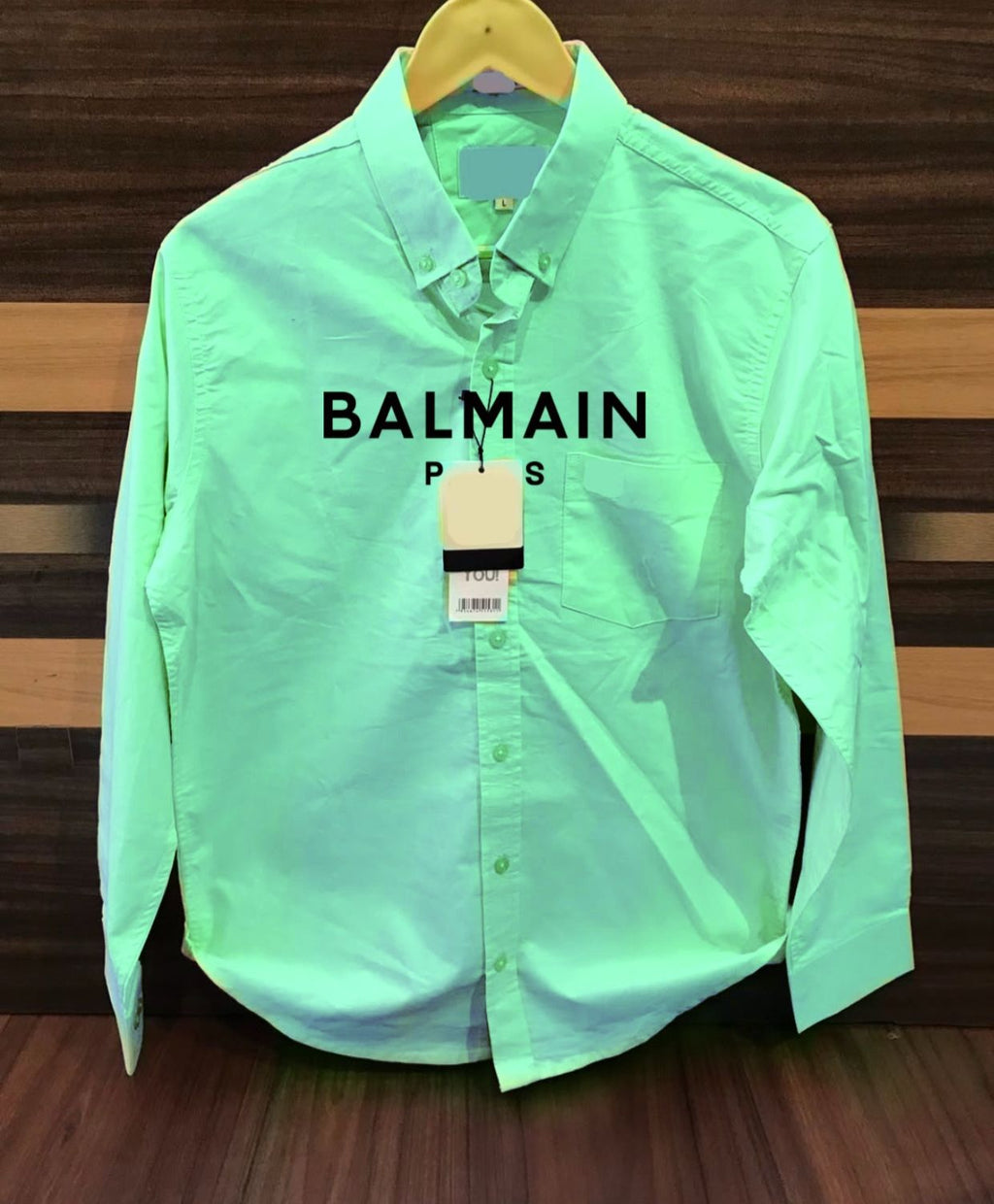 Trendy Cotton Soft Stretchable Plain Shirts with Down Buttons Long Sleeve