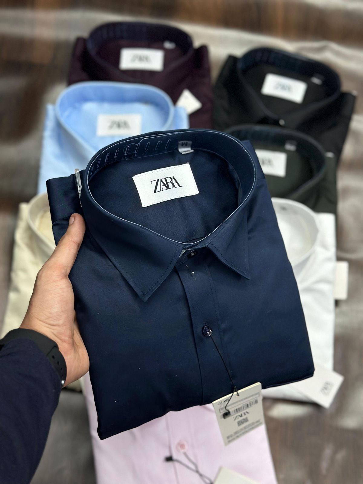 Cotton Full Sleeve Plain Shirt with Pocket – Premium Collection