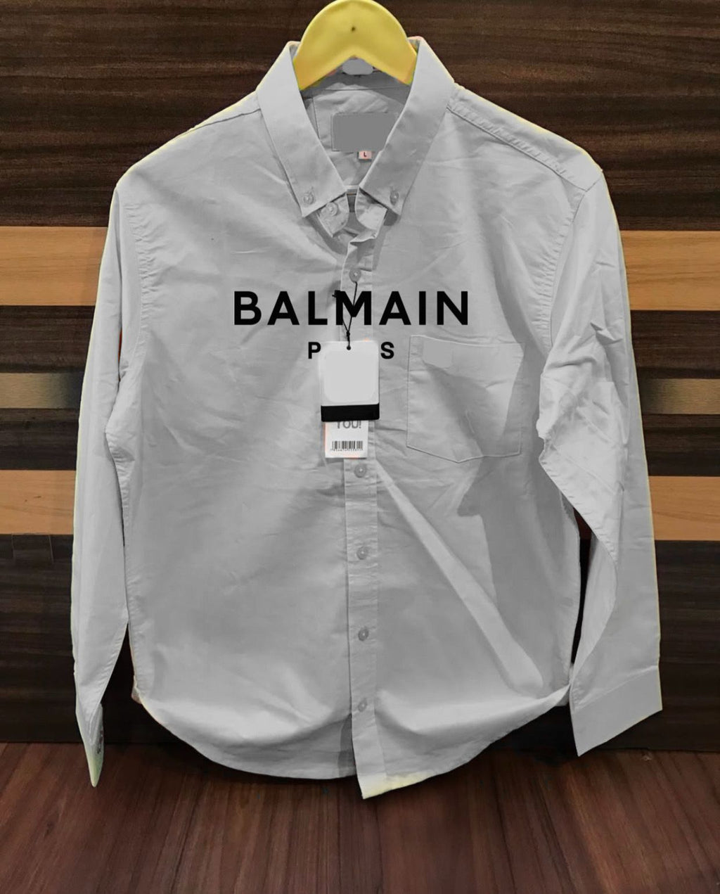 Trendy Cotton Soft Stretchable Plain Shirts with Down Buttons Long Sleeve