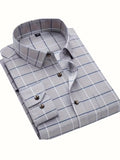 Men Full Sleeve Grey Casual Shirt (SKU-024)