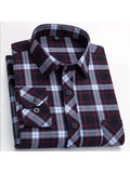 Men Full Sleeve Black Check Casual Shirt (SKU-031)