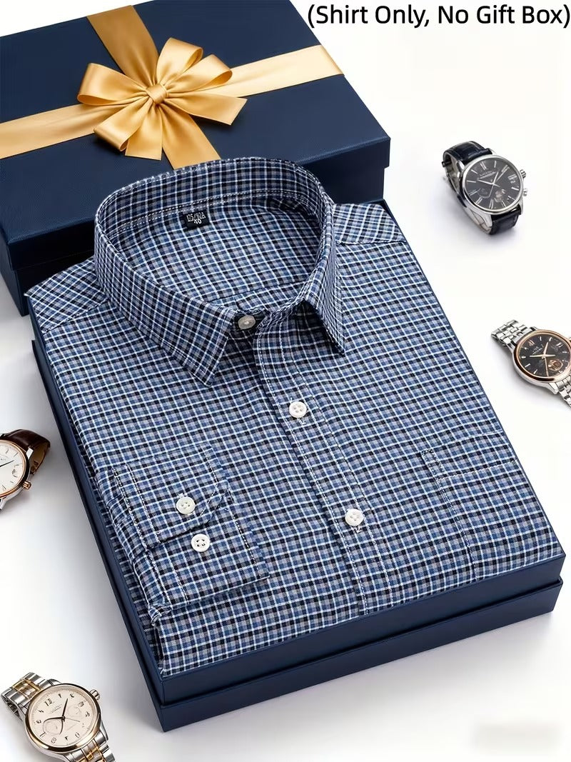 Men Full Sleeve Check Casual Shirt (SKU-027)