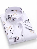 Men Full Sleeve White Casual Shirt (SKU-007)