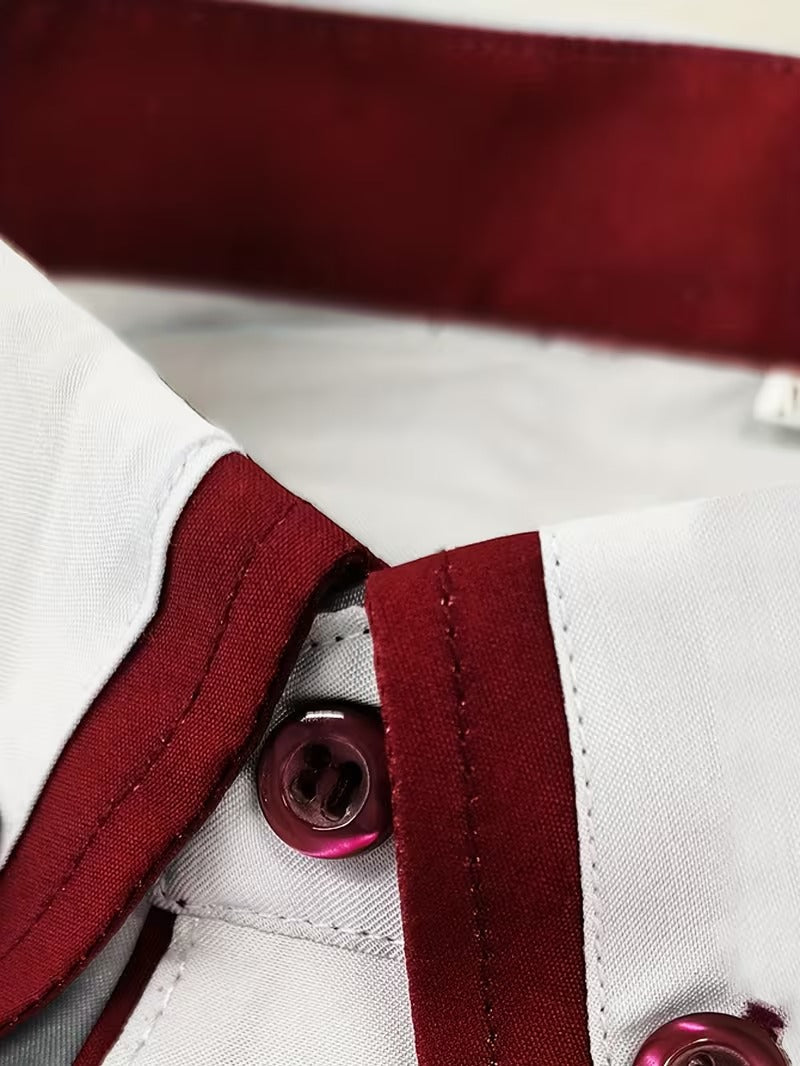Men Full Sleeve White Casual Shirt (SKU-029)