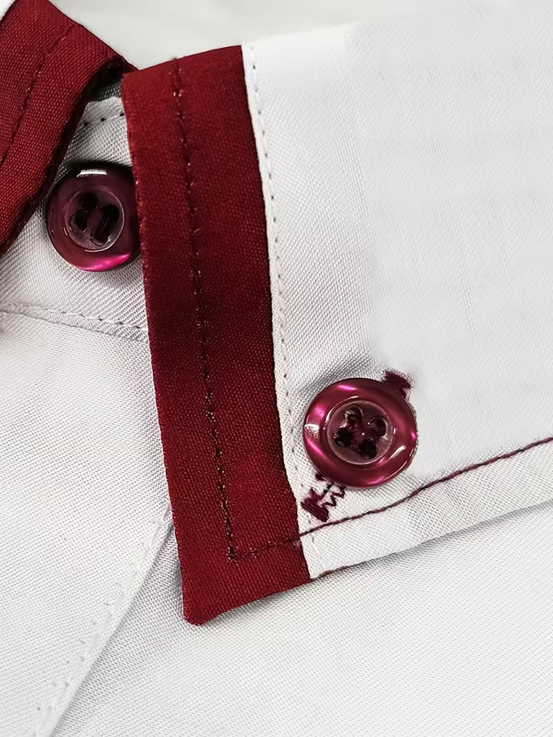 Men Full Sleeve White Casual Shirt (SKU-029)