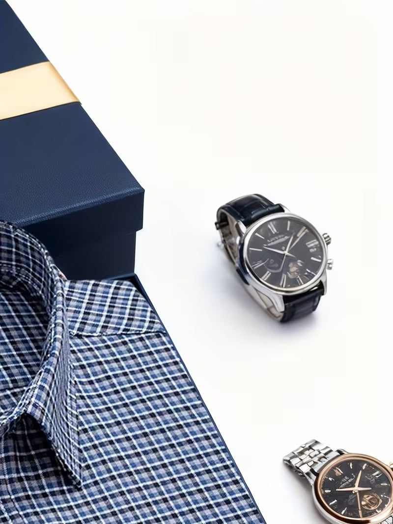 Men Full Sleeve Check Casual Shirt (SKU-027)