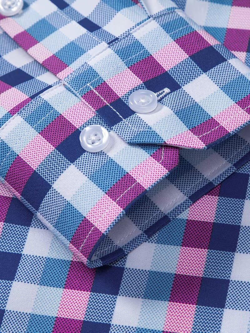 Men Full Sleeve Check Casual Shirt (SKU-035)