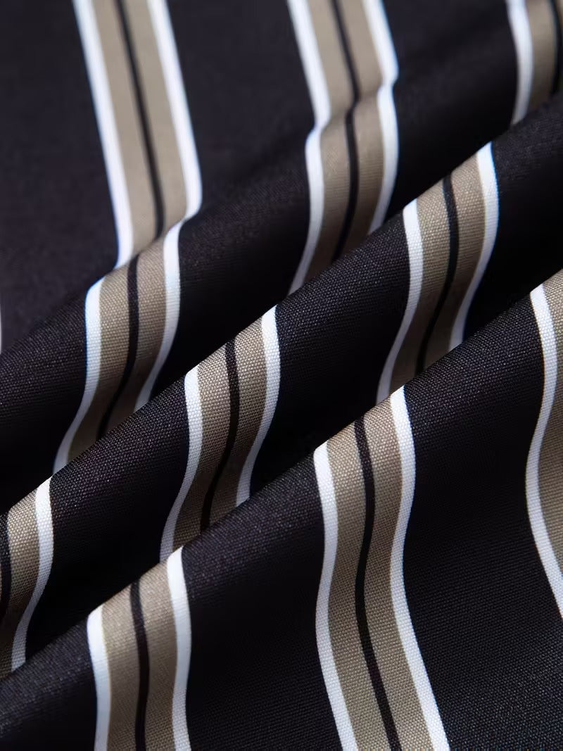 Men Full Sleeve Black Line Casual Shirt (SKU-016)