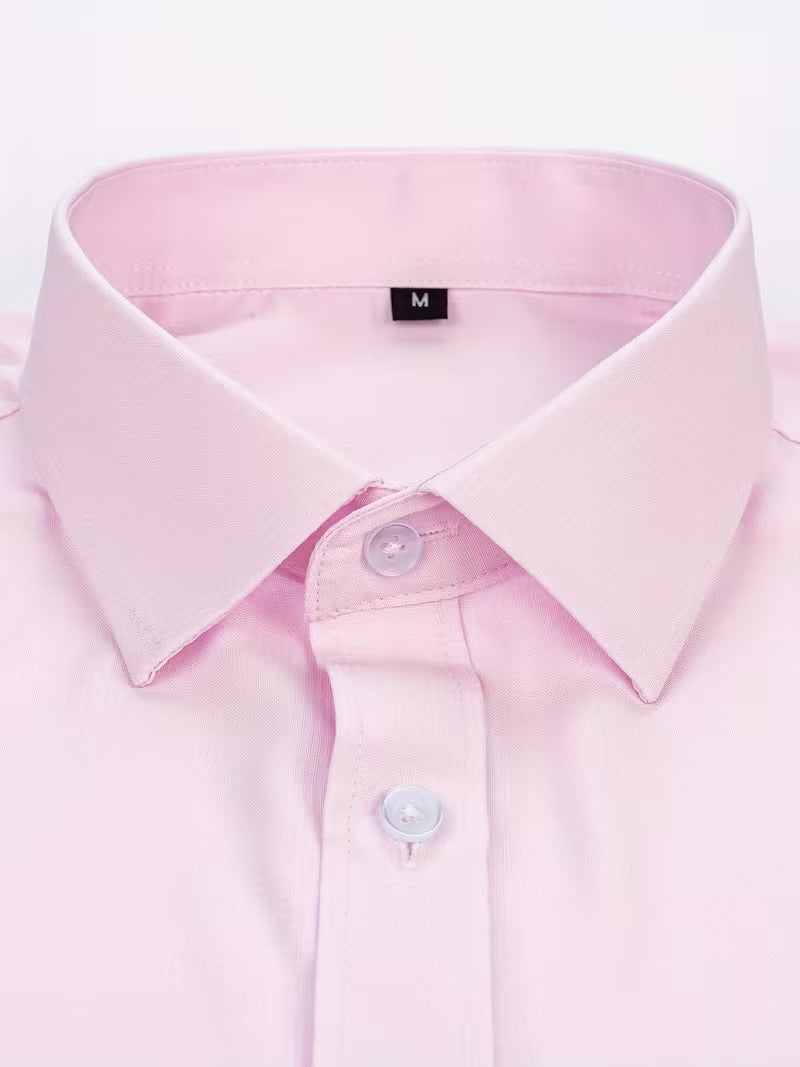 Men Full Sleeve Pink Casual Shirt (SKU-021)