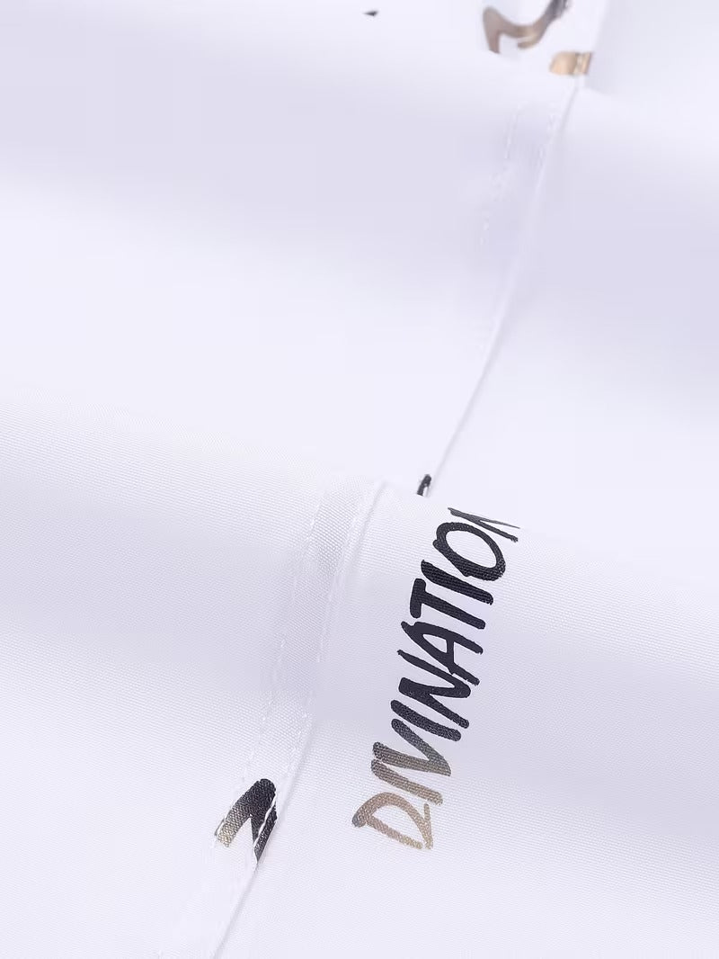 Men Full Sleeve White Casual Shirt (SKU-007)