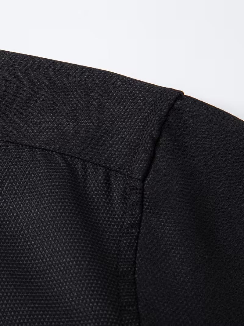 Men Full Sleeve Black Casual Shirt (SKU-022)